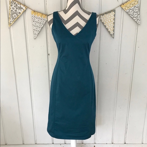 Piazza Sempione Dresses & Skirts - Piazza Sempione Teal Sleeveless Sheath Dress